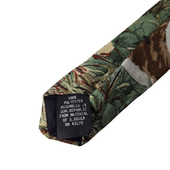 Pheasant Bird Hunting Dogs Hunter Novelty Necktie - Picture 6 of 6